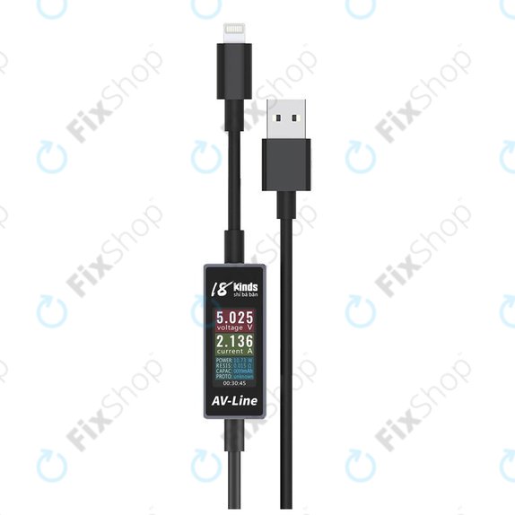 Καλώδιο Φόρτισης Έξυπνης Ανίχνευσης (Lightning - USB-A) για AV-Line