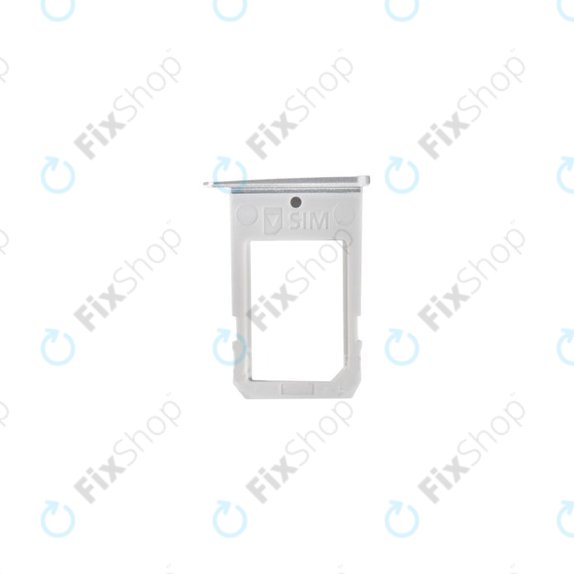 Δίσκος SIM για Samsung S6 Edge G925F | White Pearl