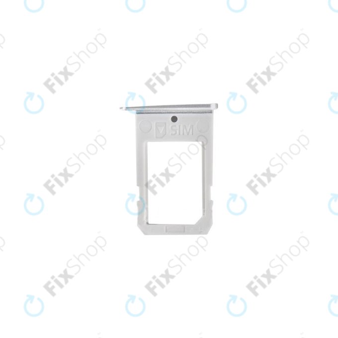 Δίσκος SIM για Samsung S6 Edge G925F | White Pearl