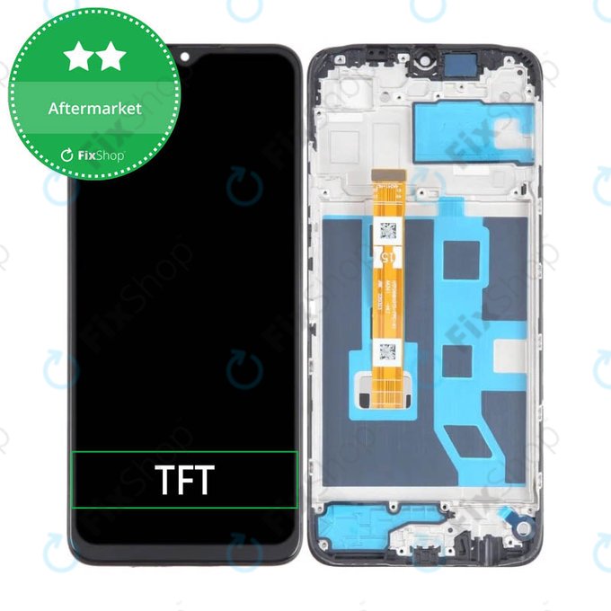 LCD Display Assembly για Oppo A17 | Midnight Black | Aftermarket