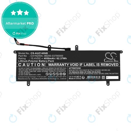 Μπαταρία για Asus ZenBook DUO 14, 4050mAh, Li-Pol, 15.4V, C41N2004, HQ