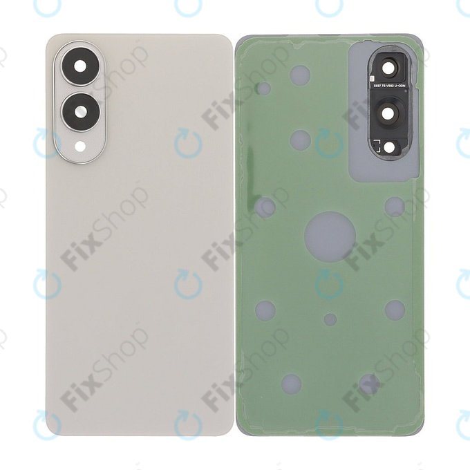 Καπάκι Μπαταρίας Πλήρες για Samsung S25 Edge, Titanium Silver