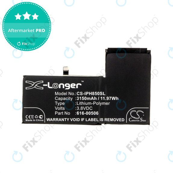 Μπαταρία για iPhone XS Max, 616-00506, 3150mAh, HQ