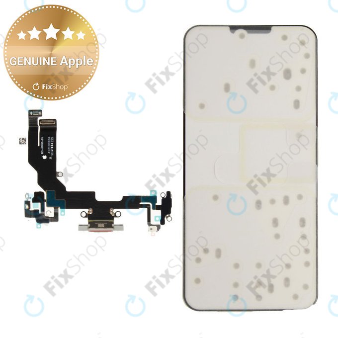 Επαφές Φόρτισης + Καλώδιο Flex για iPhone 16e | White | 923-12010 | Genuine Apple