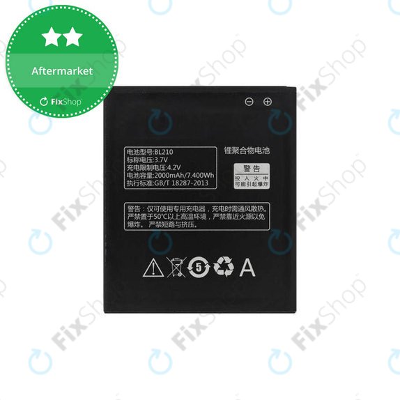 Μπαταρία για Lenovo A536, S820, S650, BL210, 2000mAh