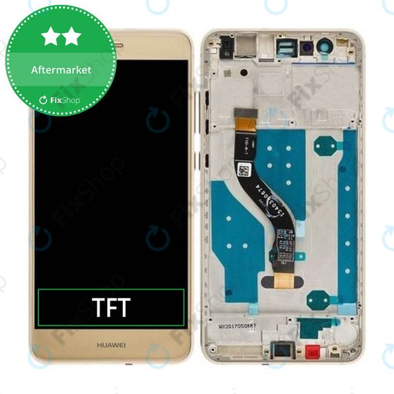 Συγκρότημα οθόνης για Huawei P10 lite, Platinum Gold, Aftermarket