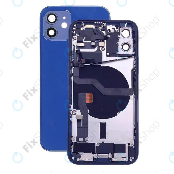 Πίσω Κάλυμμα με Μικρά Ανταλλακτικά για iPhone 12 | Μπλε | Blue