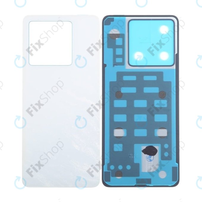 Καπάκι Μπαταρίας για Xiaomi Redmi Note 13 Pro 5G | 2312DRA50C | Arctic White