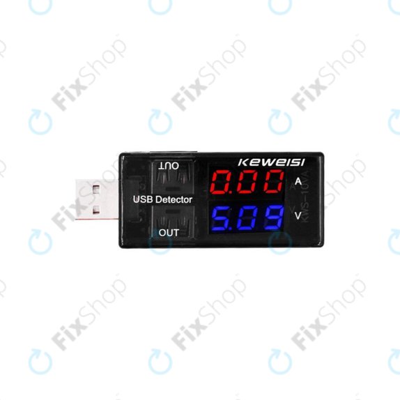 Ελεγκτής Φόρτισης USB για Smartphones (IN/OUT) για Keweisi