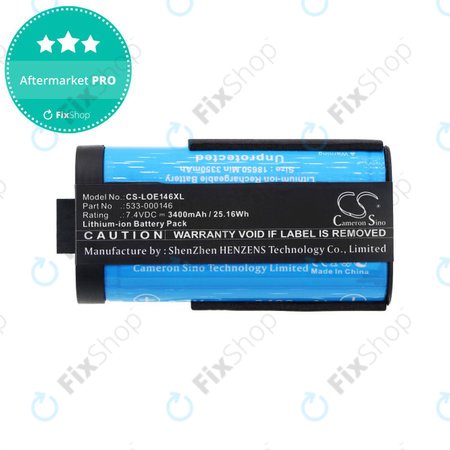 Μπαταρία για Logitech Ultimate Ears Megaboom 3, Ultimate Ears MegaBlast, 3400mAh, Li-Ion, 7.4V, 533-000146, HQ