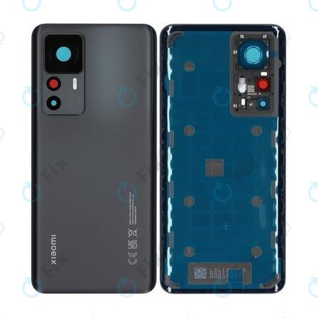 Καπάκι Μπαταρίας για Xiaomi 12T Pro | 22081212UG | Μαύρο | Black | Service Pack