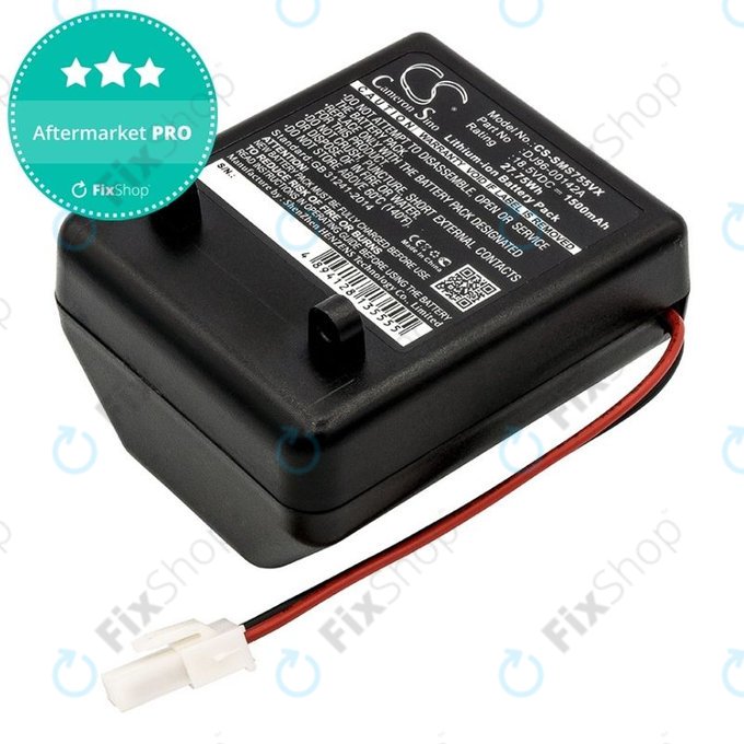 Μπαταρία για Samsung SS7550, SS7555, SSR200, DJ96-00142A, 18.5V, 1500mAh, HQ