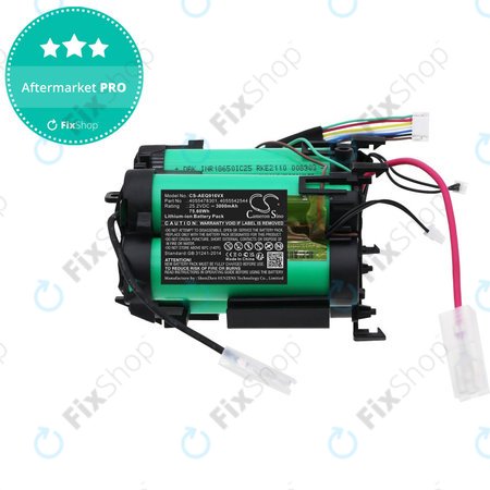 Μπαταρία για Electrolux PQ91-ALRGY, PQ91-ANIMA, AEG QX 9, 3000mAh, Li-ion, 25.2V, 4055478301, HQ
