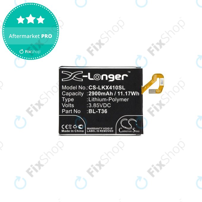 Μπαταρία για LG K10 (2018), K11, K11 Plus, K11 Prime, K30, Harmony 2, BL-T36, EAC63638201, 2900mAh, HQ