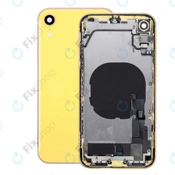 Πίσω Κάλυμμα με Μικρά Ανταλλακτικά για iPhone XR | Κίτρινο | Yellow