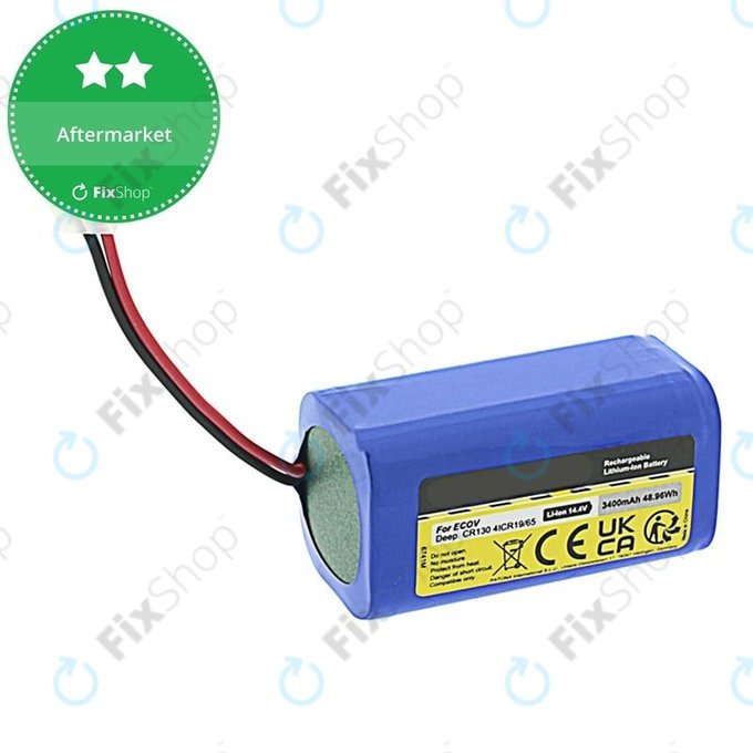 Μπαταρία για Ecovacs Deebot CR-series, 500, 501, 4ICR19/65, 14.8V, 3400mAh