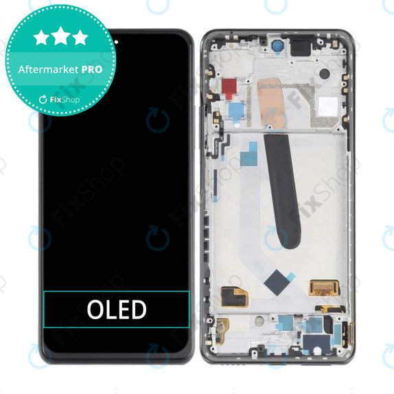 Συγκρότημα οθόνης για Xiaomi Poco F3, Night Black