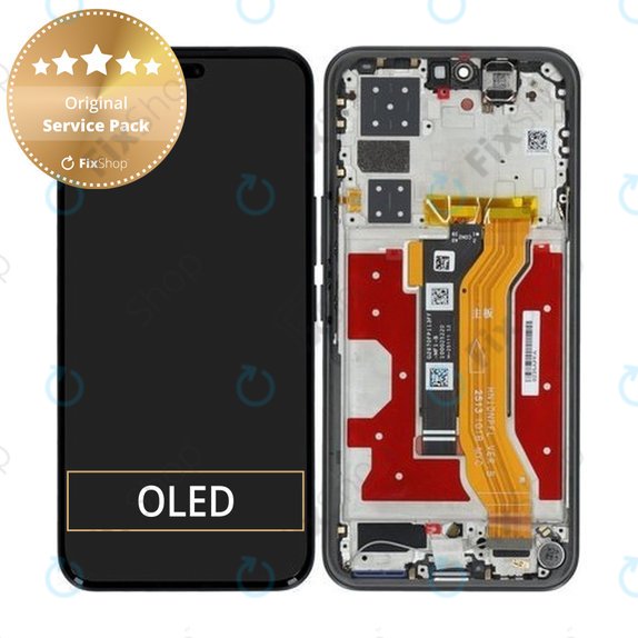 LCD Display Assembly για Honor 400 Pro | 0235APFA | Midnight Black | Genuine Service Pack
