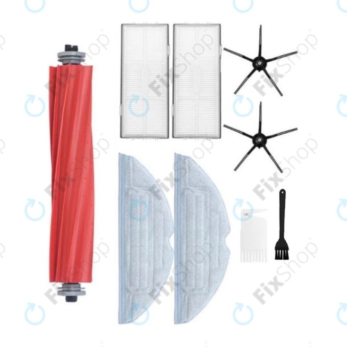 Standard Σετ (Μαύρο) για Xiaomi Roborock S7 | S7+ | S7 MaxV | S7 Pro Ultra | T7S Plus | Μαύρο | Black