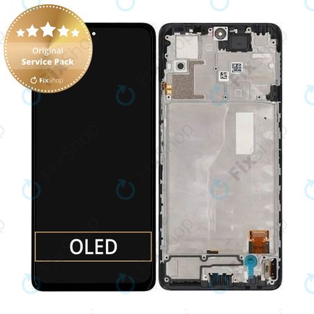 OLED/LCD Display Assembly για Xiaomi Redmi Note 10 Pro | Onyx Gray | Service Pack