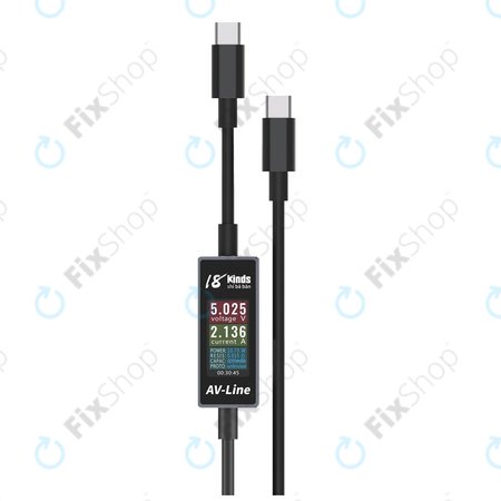 Καλώδιο Φόρτισης Έξυπνης Ανίχνευσης (USB-C - USB-C) για AV-Line