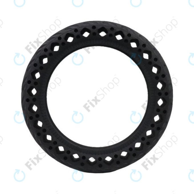 Ανθεκτικό Πλήρες Ελαστικό χωρίς Σωλήνα (Τύπος 2) για Xiaomi Mi Electric Scooter 1S | 2 M365 | Essential | Pro | Pro 2 | Μαύρο | Black