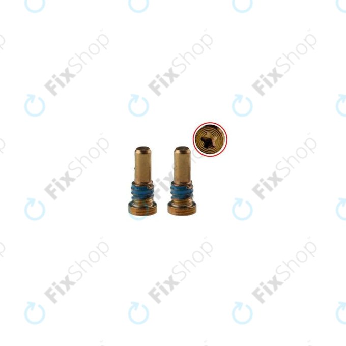 Κάτω Βίδες για iPhone 7 | 7 Plus | Χρυσαφί | Gold