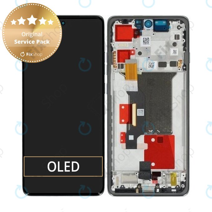 LCD Display Assembly για Motorola Edge 60 Pro | 5D68C30045 | Shadow | Genuine Service Pack