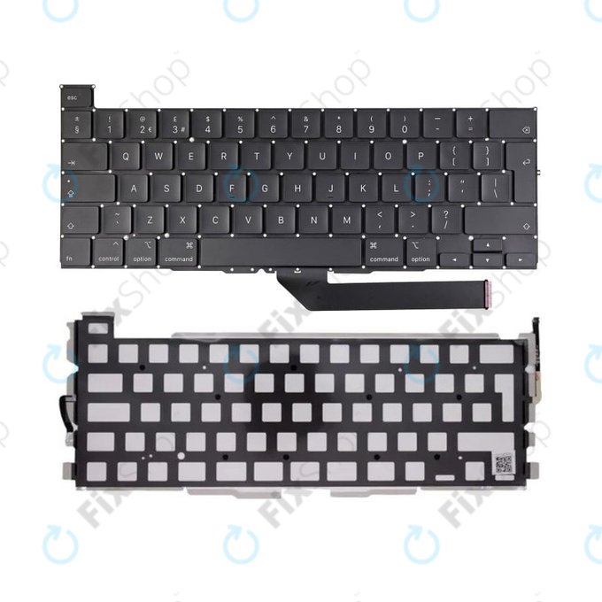 Πληκτρολόγιο + Backlight UK/EU για MacBook Pro 16" A2141 (2019)