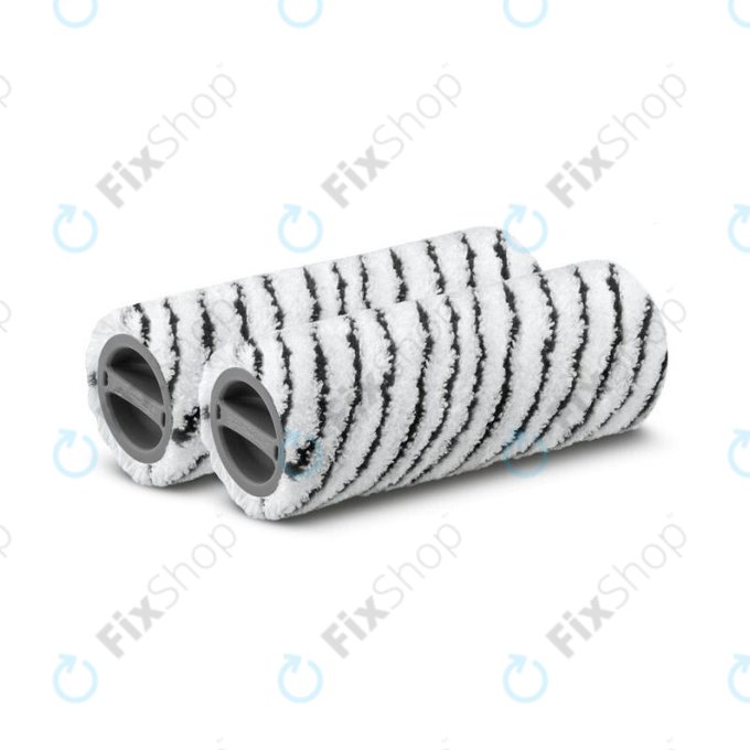 Σετ Κυλίνδρων Πέτρας για Kärcher FC 3 | FC 5 | FC 7 | Μαύρο | Black