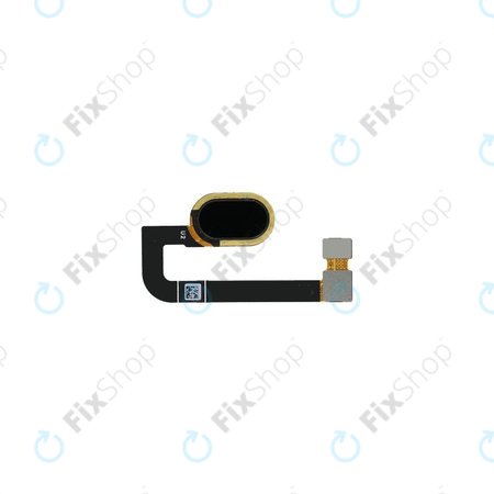 Κουμπί Αρχικής Οθόνης + Καλώδιο Flex για Motorola Moto G5S Plus XT1805 | Μαύρο | Black