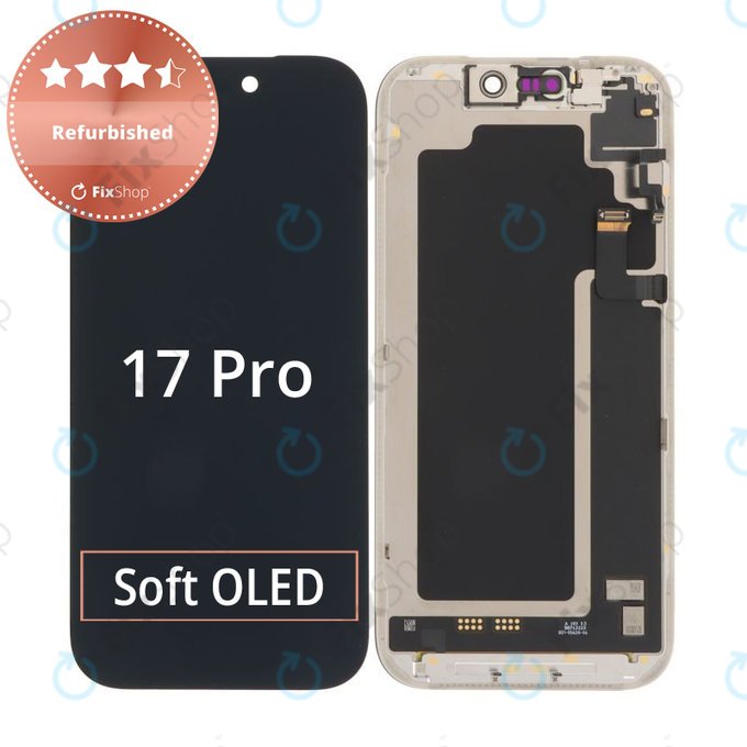 Συγκρότημα οθόνης για iPhone 17 Pro, Refurbished