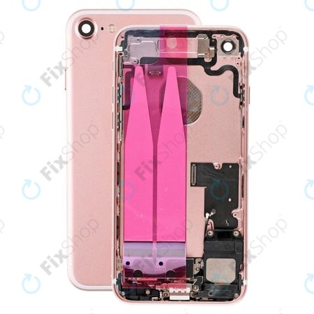 Πίσω Κάλυμμα με Μικρά Ανταλλακτικά για iPhone 7 | Ροζ Χρυσό | Rose Gold