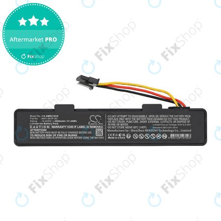 Μπαταρία για Xiaomi VIOMI V3, Mijia 2, Mi Robot Vacuum Mop P, 2600mAh, Li-Ion, 14.4V, MH1-4S1P-SC, HQ
