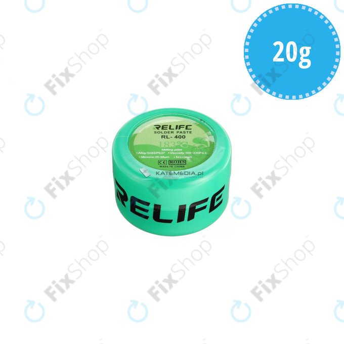 Πάστα Συγκόλλησης Relife RL-400 - 183°C (20g)