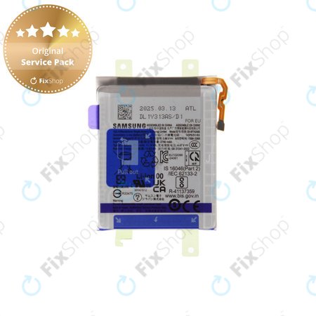 Μπαταρία για Samsung Z Flip7 FE, Sub, EB-BF742ABE, GH82-37737A, Genuine Service Pack