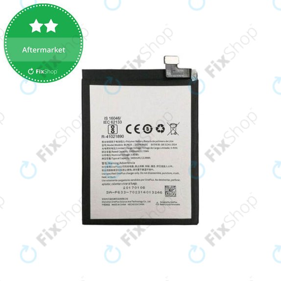 Μπαταρία για OnePlus 3T, BLP633, 3400mAh
