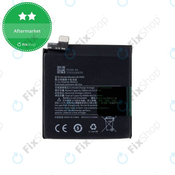 Μπαταρία για OnePlus 7 Pro, BLP699, 4000mAh
