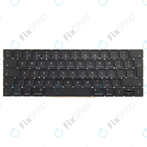 Πληκτρολόγιο UK για MacBook Pro 13" A1706 | 15" A1707 (Τέλη 2016 - Μέσα 2017)