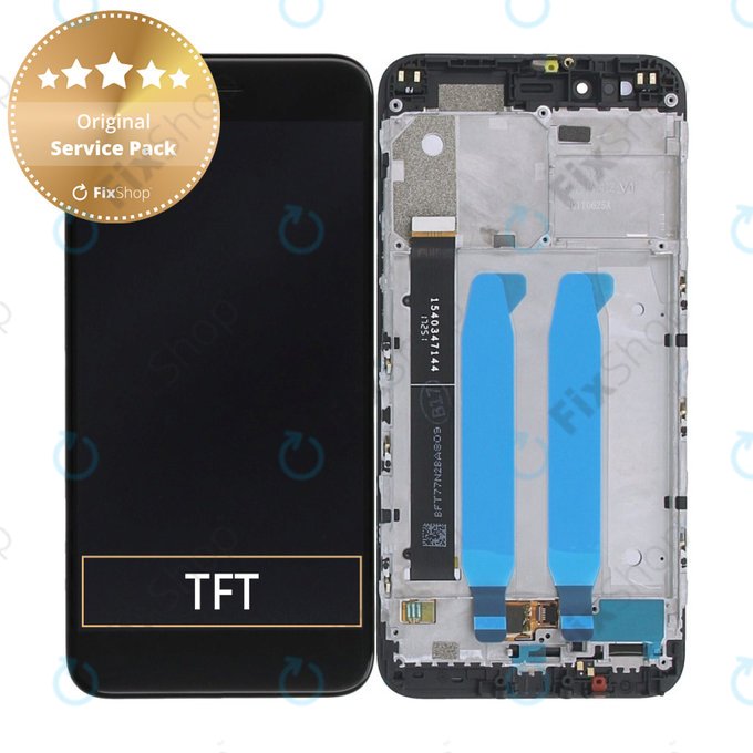 LCD Display Assembly για Xiaomi Mi A1(5x) | 5606100060B6 | Μαύρο, Black | Service Pack