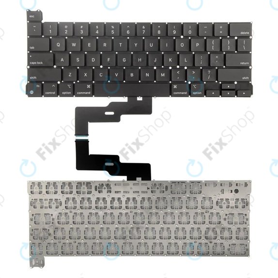 Πληκτρολόγιο + Backlight US για MacBook Pro 13" A2338 (2020)