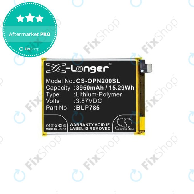 Μπαταρία για OnePlus Nord, BLP785, 3950mAh, HQ