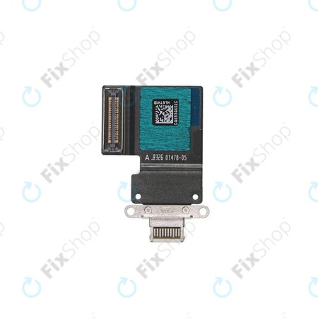 Επαφές Φόρτισης + Καλώδιο Flex για iPad Pro 11.0, iPad Pro 12.9 (1st Gen 2018, 2nd Gen 2020) | Λευκό | White