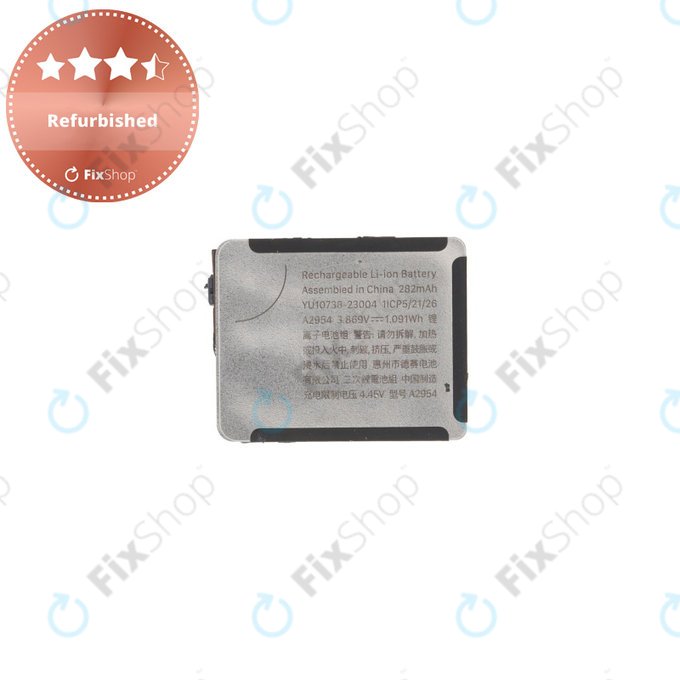 Μπαταρία για Apple Watch 9 41mm, A2954, 282mAh, Refurbished