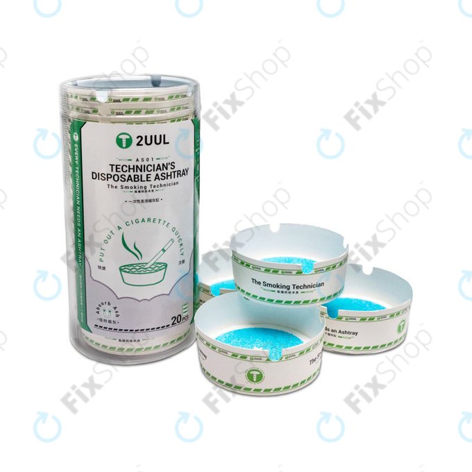 Σταχτοδοχείο μιας χρήσης για τεχνικούς, 2UUL AS01, 20τμχ/κουτί