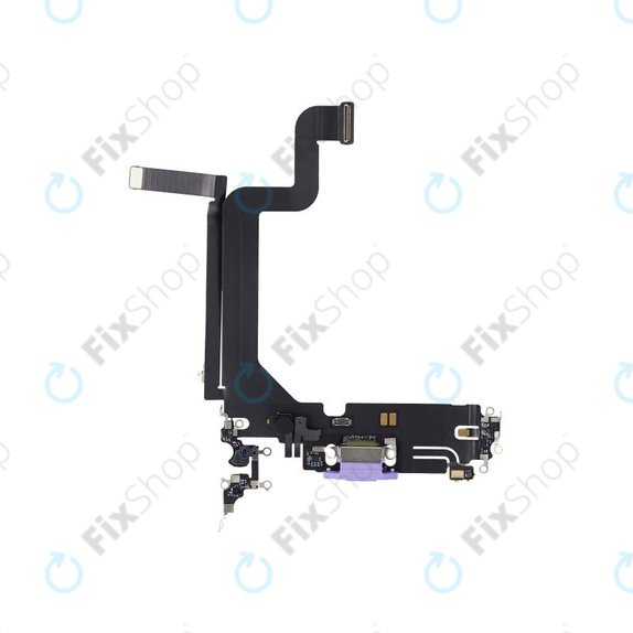Επαφές Φόρτισης + Καλώδιο Flex για iPhone 14 Pro Max |  Deep Purple