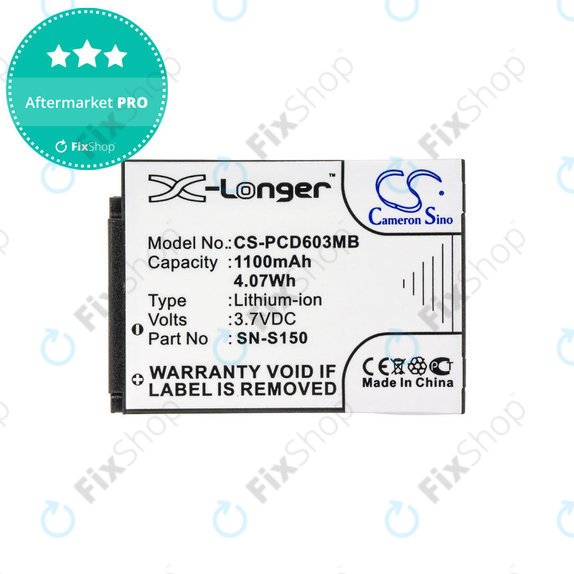 Μπαταρία για Philips SCD 603, 1100mAh, Li-ion, 3.7V, SN-S150, HQ