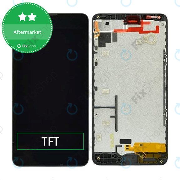 Συγκρότημα οθόνης για Microsoft Lumia 640, Μαύρο, Black, Aftermarket