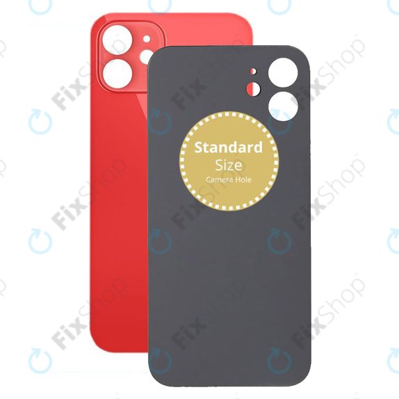 Πίσω Κάλυμμα Γυαλί για iPhone 12 | Red