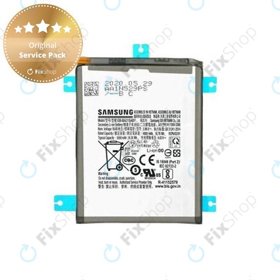 Μπαταρία για Samsung A22 A225F, A31 A315F, A32 4G A325F, GH82-25567A, EB-BA315ABY, 5000mAh, Service Pack